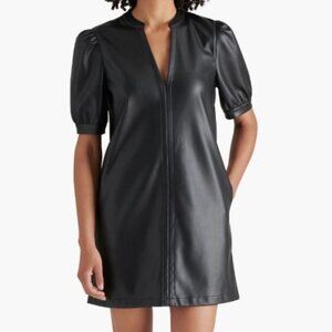 NWT - Steve Madden - Jane Faux Leather Dress